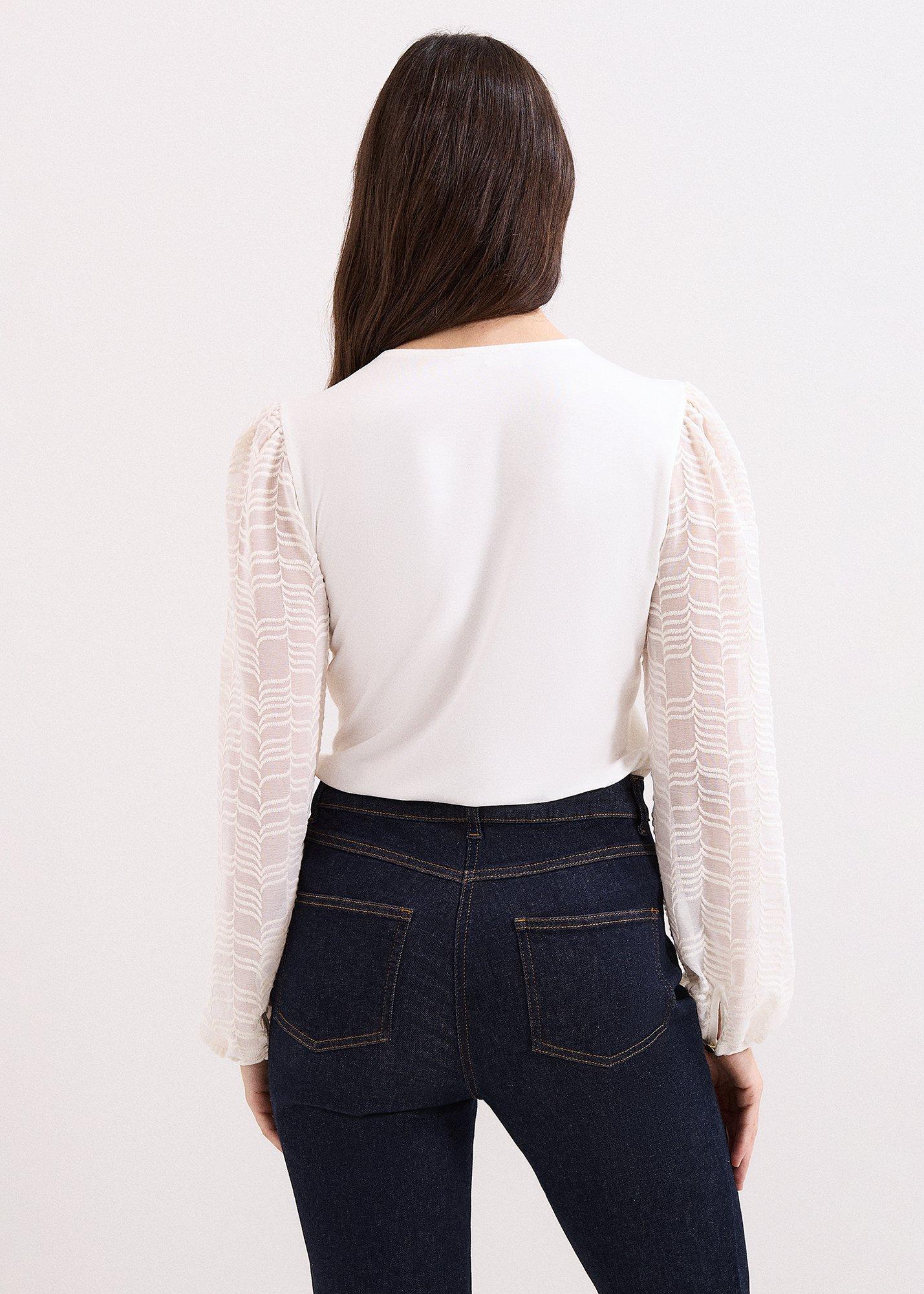 Palmer Lace Sleeve Top