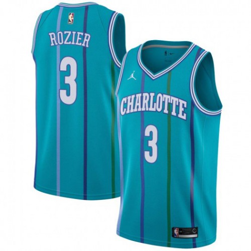 Superior Hornets #3 Terry Rozier 2024 Icon NBA Swingman Jersey Green