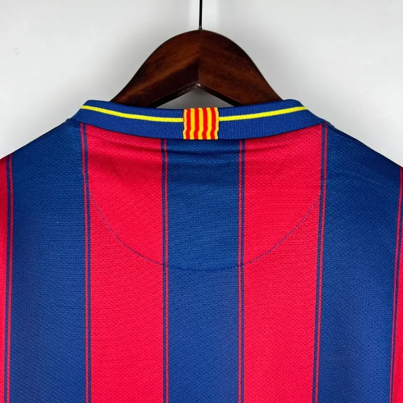 Cheap 2009-2010 Barcelona Jersey retro kit