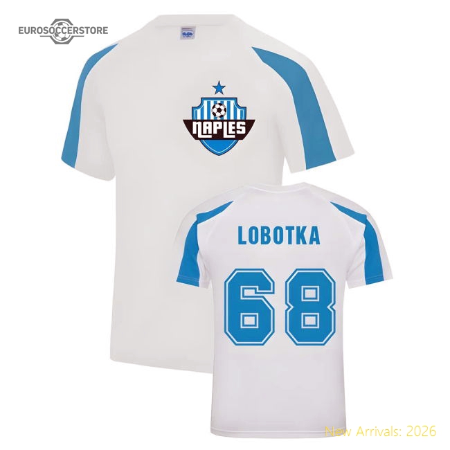 Genuine Stanislav Lobotka Napoli Sports Training Jersey (White)