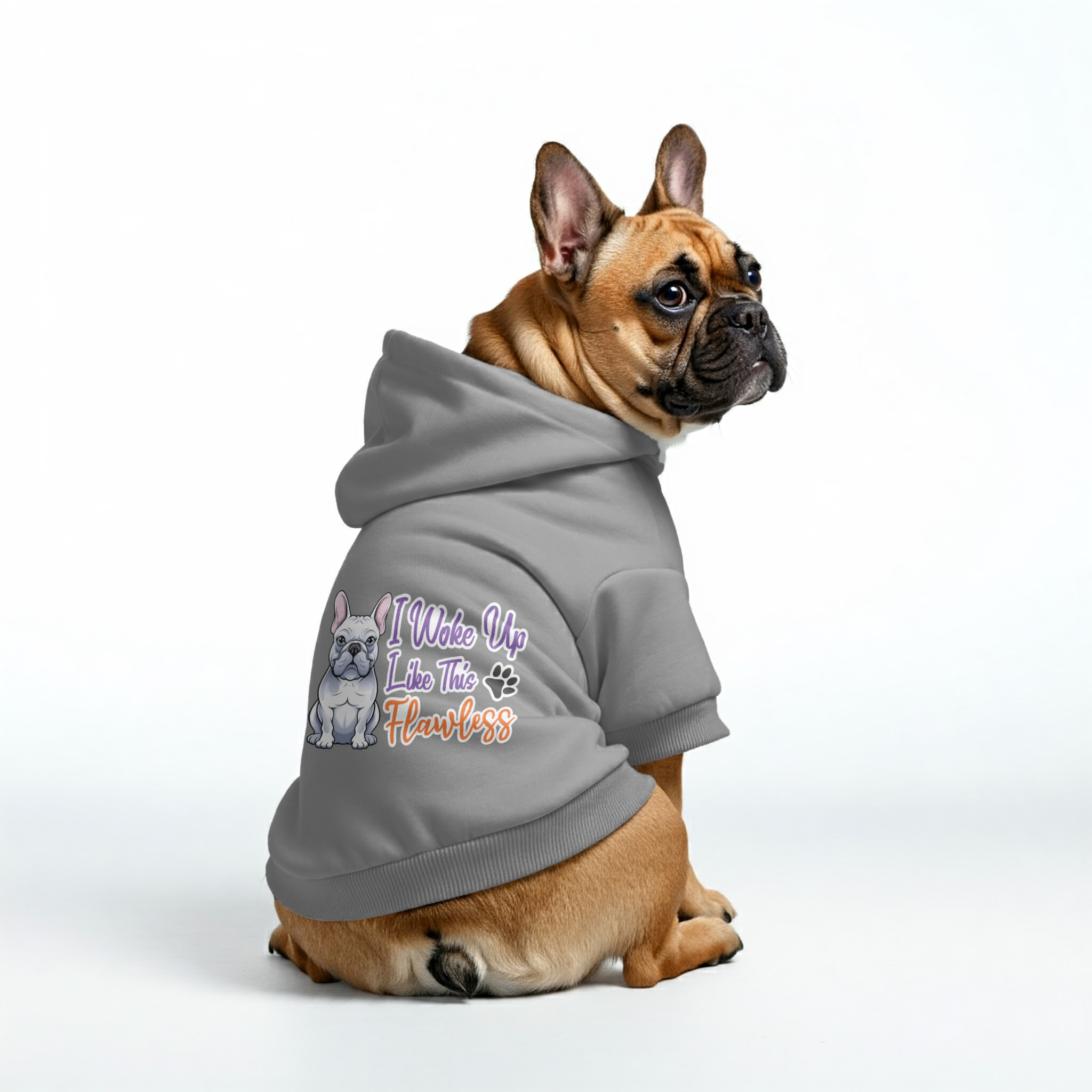 French Bulldog I Woke Up Like This Personalized French Bulldog Hoodies