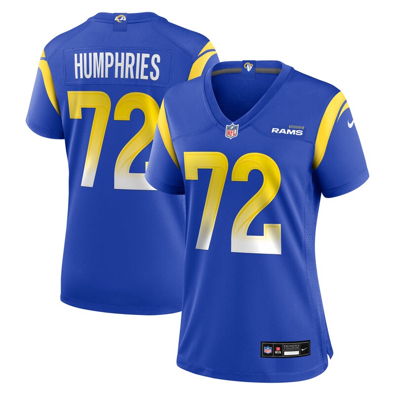 None D.J. Humphries LA Rams Bold Premium Jersey for NFL Fans