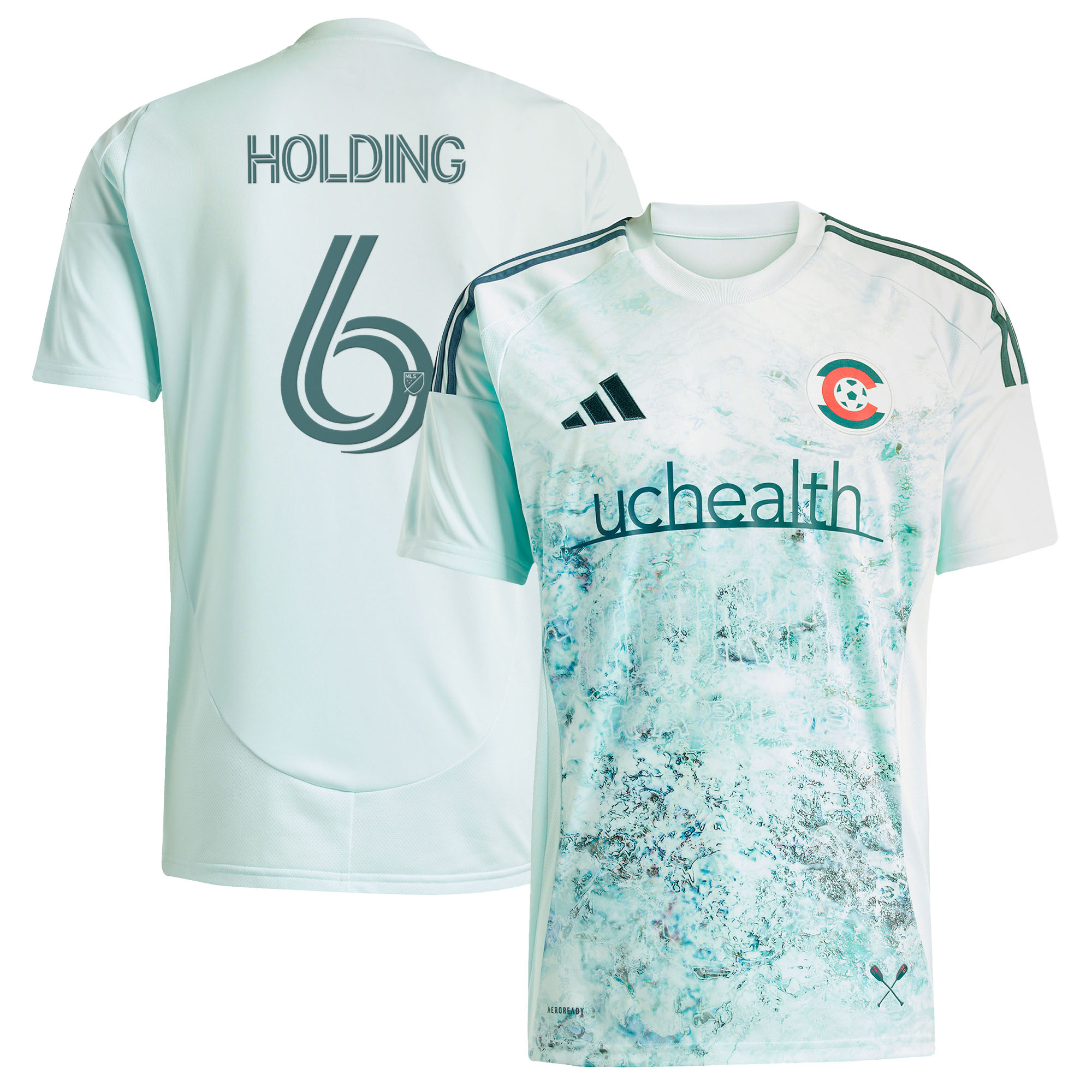 [ESK] Women's Rob Holding Colorado Rapids 2025 Headwaters Replica Jersey - Green