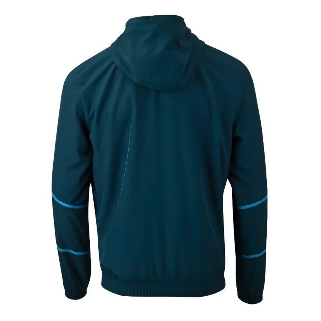 2024-2025 Marseille Prematch Woven Jacket (Blue)