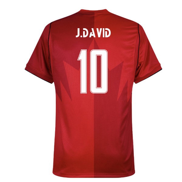 [JGK] 2026-2027 Canada Home Shirt (Kids) (J.David 10)