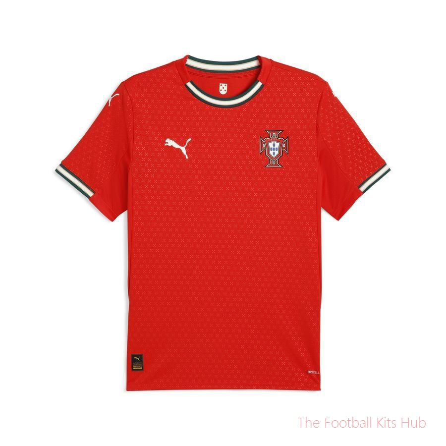 Men Portugal Home Shirt 2025 UEFA Euro