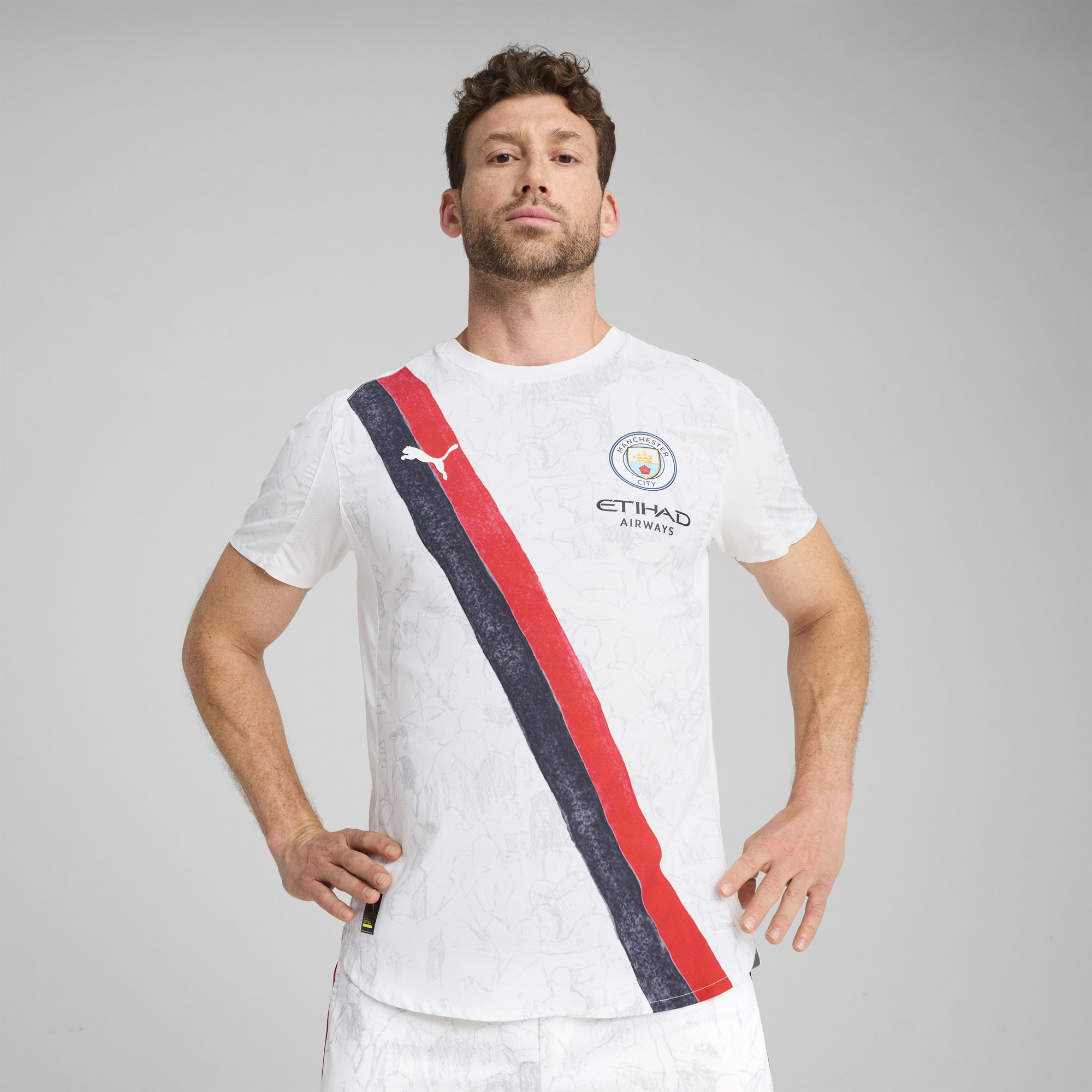 [SJH] Manchester City x KidSuper 2025 FIFA Club World Cup Authentic Jersey - White