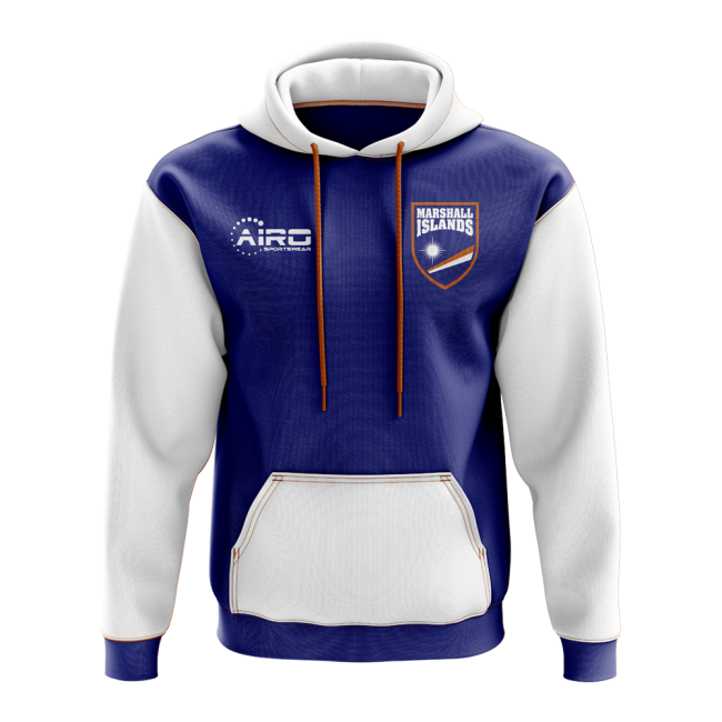 Professional Marshall Islands Concept Country Football Hoody (Blue)