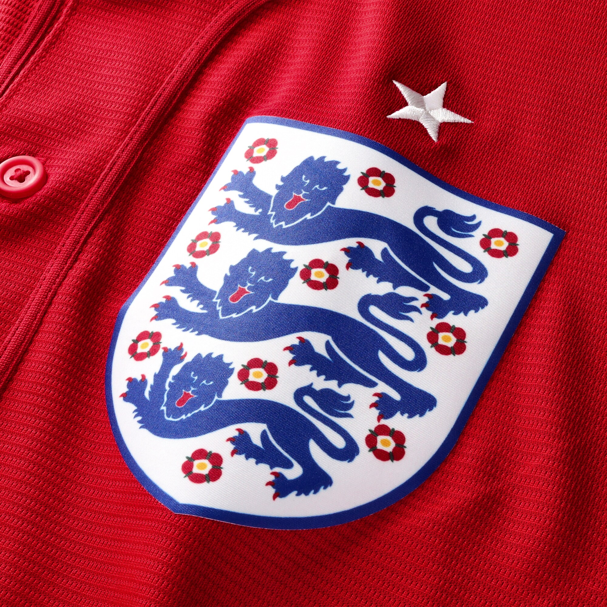[SJH] England National Team x MLB Stadium Replica Jersey - Red