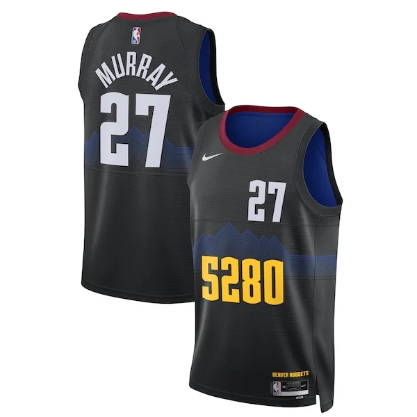 Jamal Murray DEN Swingman Jersey - retro premium - Black sports