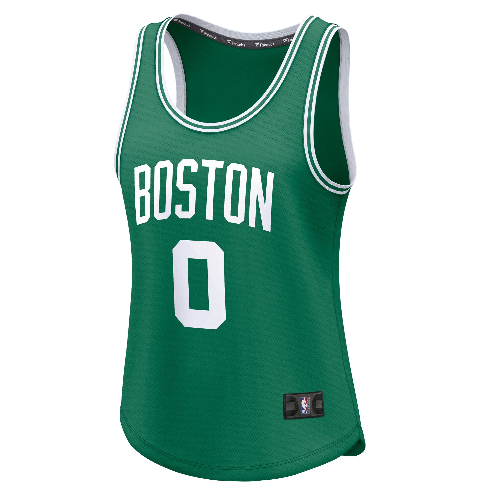 [LK] Jayson Tatum #0 Boston Celtics Women's Fast Break Player Jersey - Icon Edition - Kelly Green