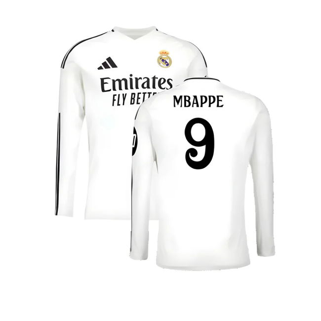 Authentic 2024-2025 Real Madrid Home With Limited Edition Design -