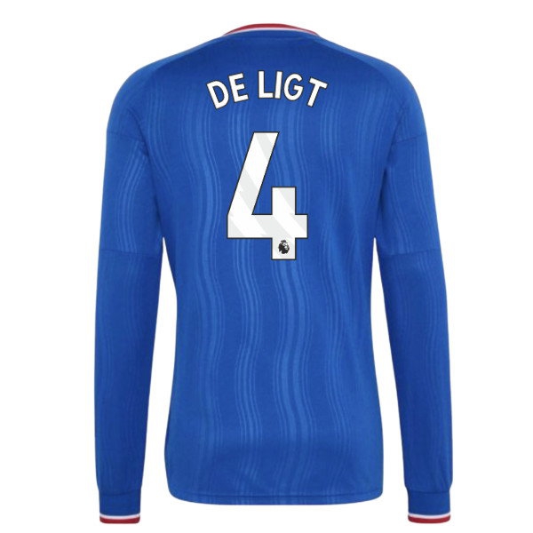 [L1D] 2026 2027 Man Utd Long Sleeve Shirt Ligt Away Uniform (Kids) (De 4)