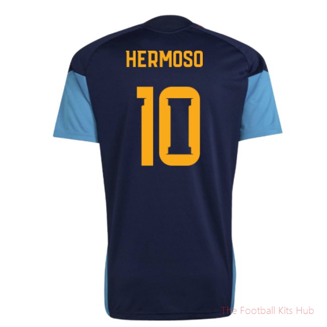 2026-2027 Spain Training Jersey (Night Indigo) (Hermoso 10)