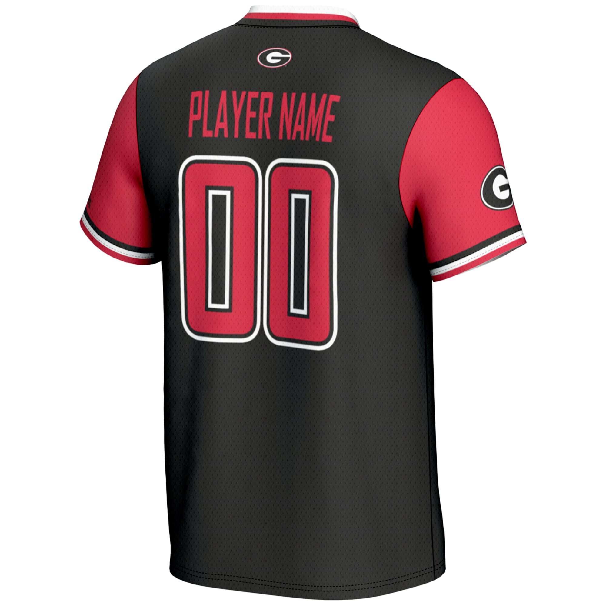 [NJP] Georgia Bulldogs GameDay Greats Youth NIL Pick-A-Player Lightweight Softball Jersey - Black