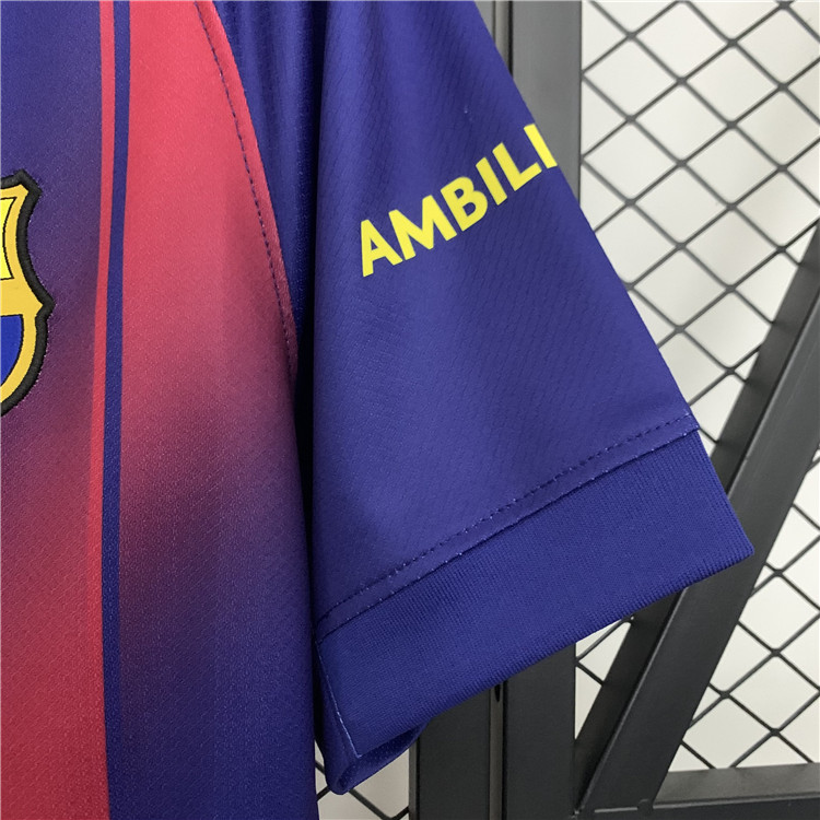 Moisture Wicking Barca 2526 Barcelona Home Football Shirt