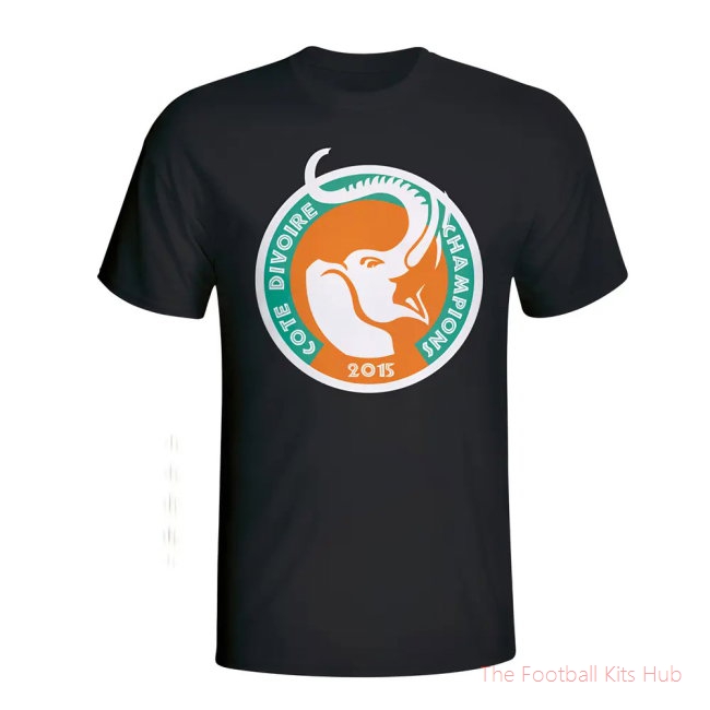 Ivory Coast 2015 African Nation Winners Tee (Black)