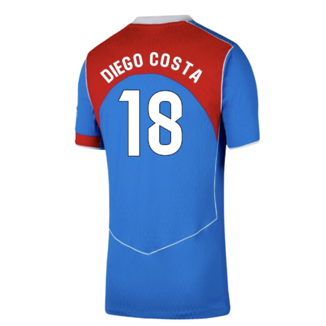 2025-2026 Atletico Madrid Authentic Third Shirt (Diego Costa 18)
