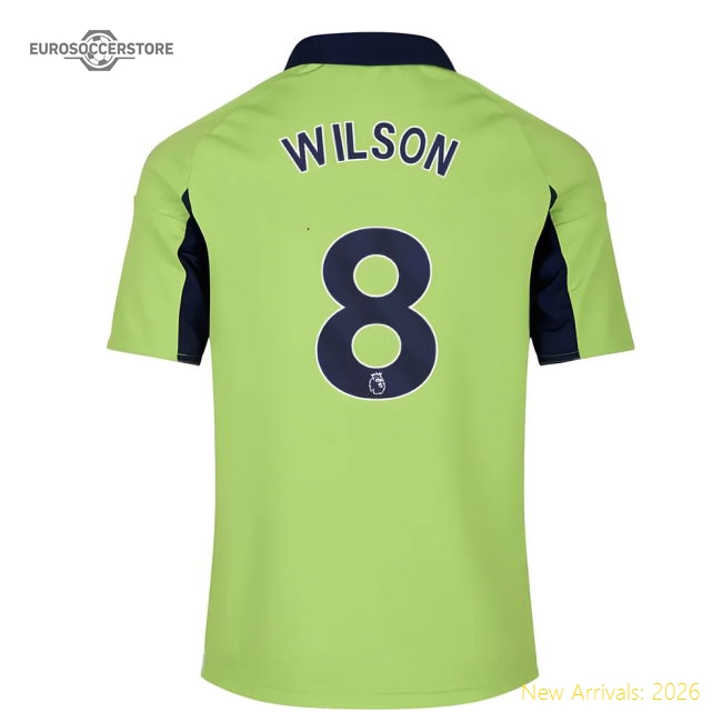 Official 2025-2026 Fulham Away Shirt - Kids (wilson 8) - Premium