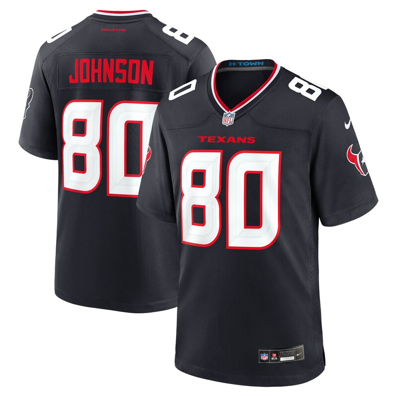 None Andre Johnson HOU Texans Modern Top-Grade Jersey Football Apparel
