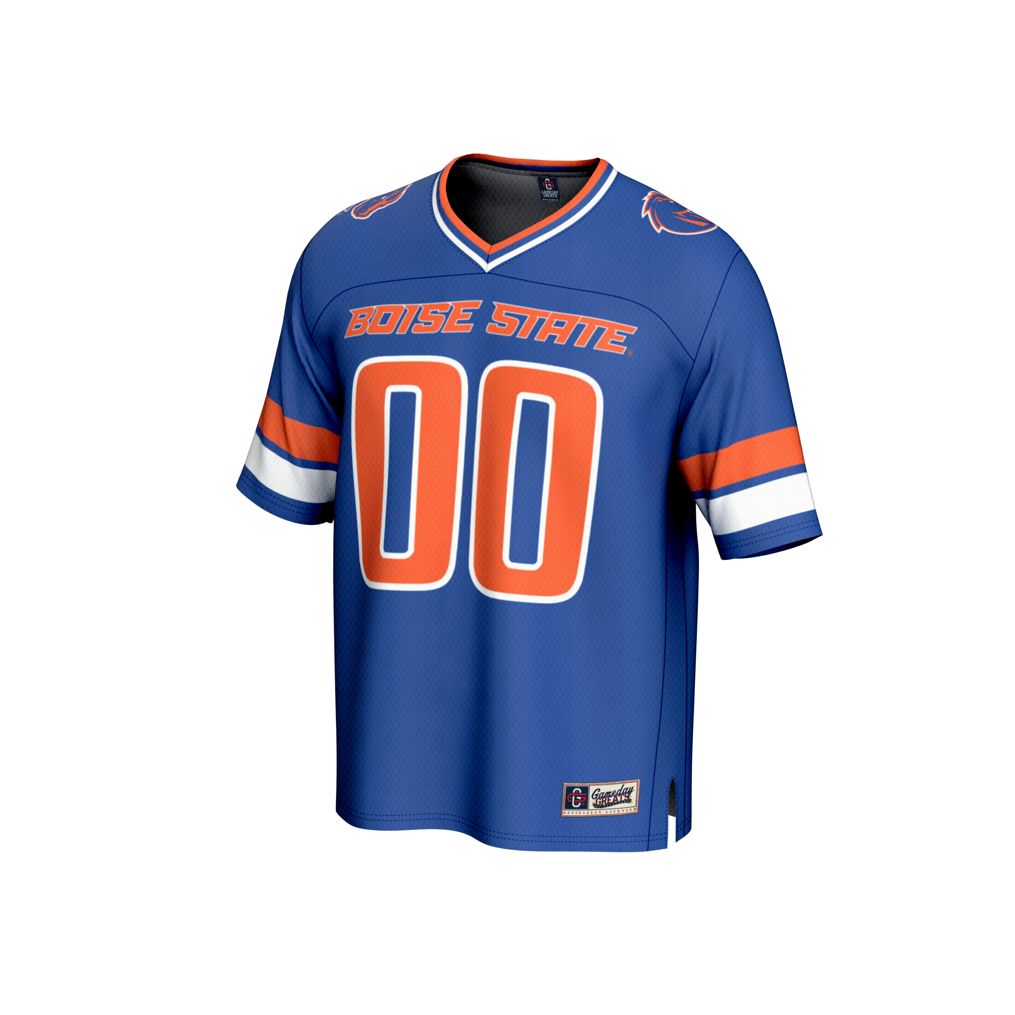 Boise State Broncos GameDay Greats Unisex NIL Pick-A-Player Lightweight Collegiate Football Fashion Jersey - Royal