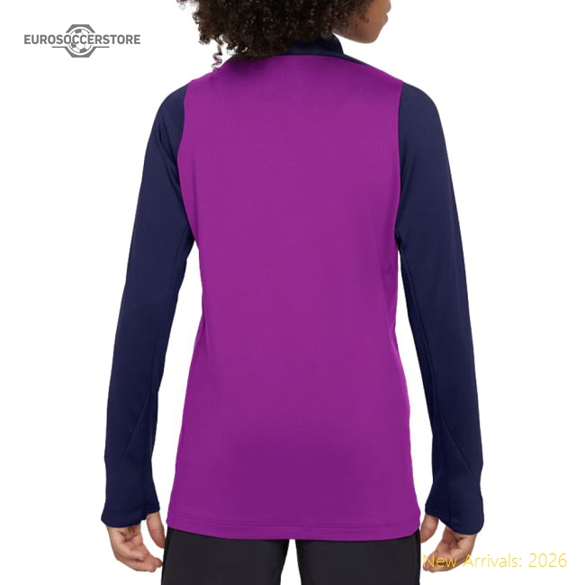 Luxury 2025-2026 Fcb Strike Drill Top (vivid Purple) - Kids