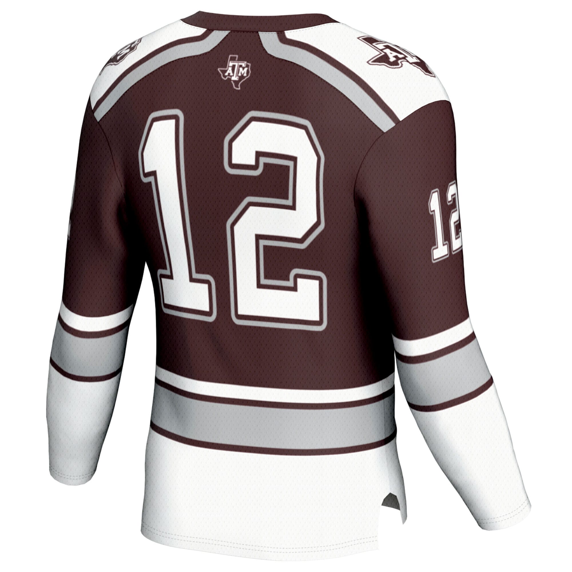 [NJP] Texas A&M Aggies GameDay Greats Youth Hockey Fashion Jersey - Maroon