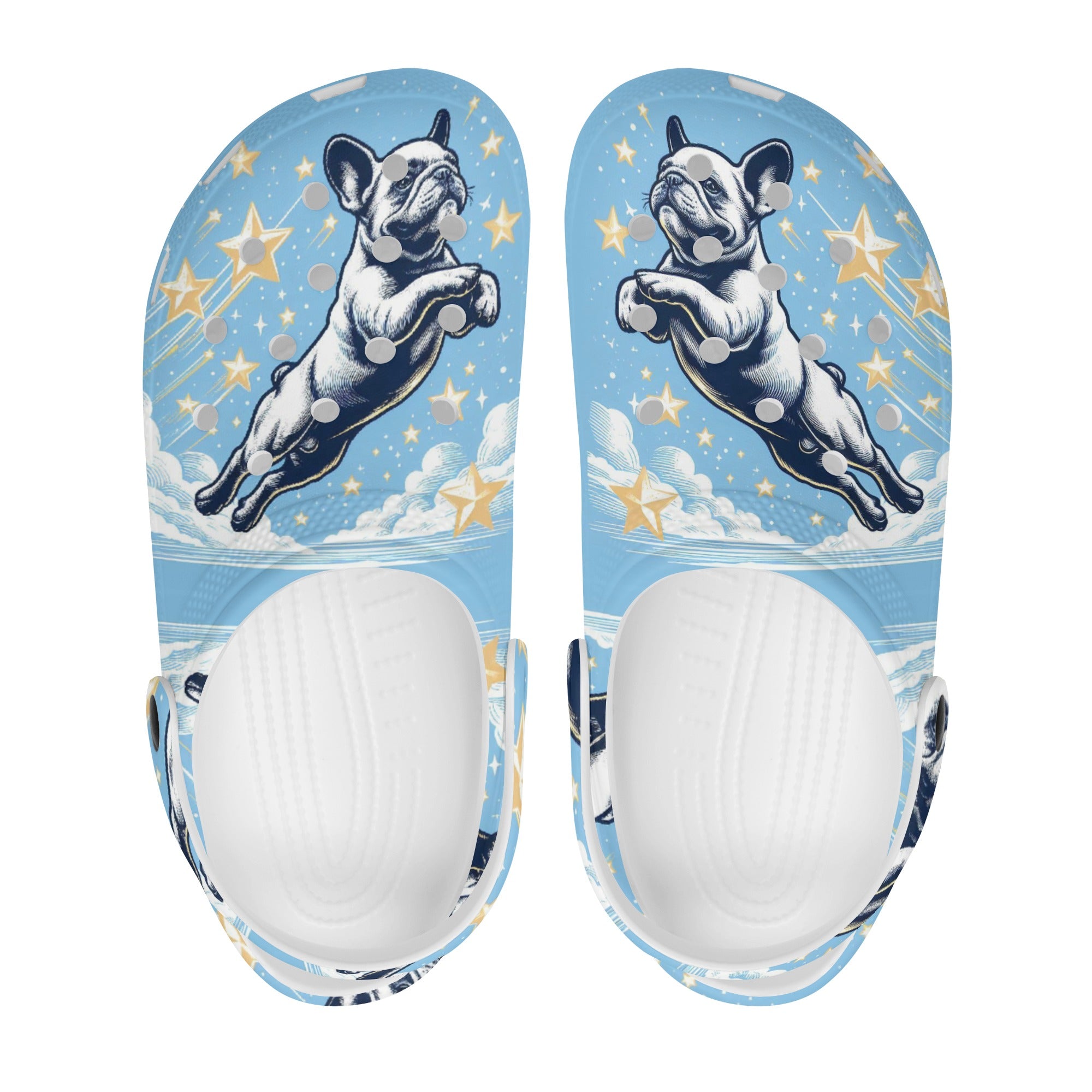 Breed-specific Warm Bulldog Thor - Warm Unisex Clogs Outdoor Use