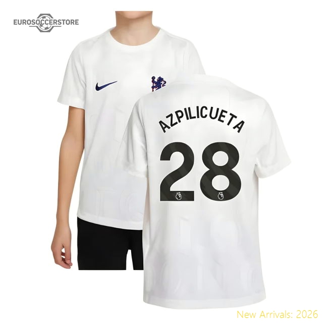 Authentic Shirt Chelsea Azpilicueta Jersey 2025-2026 Breathable