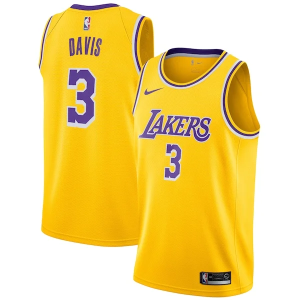 Anthony Davis LAL Swingman Jersey - fashionable authentic - Icon