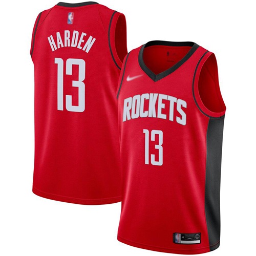 Houston Rockets James #13 Official Licensed Pro Jersey Vintage Look