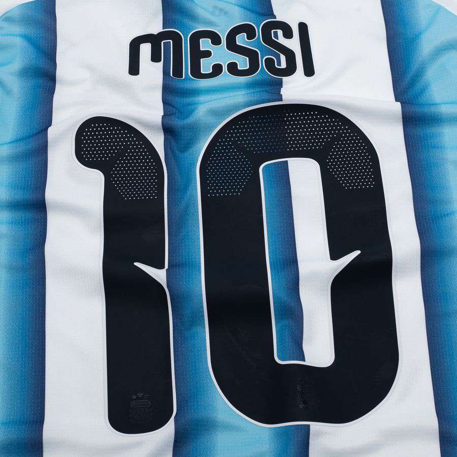 Argentina Home Shirt World Cup 2026 Kids Messi 10