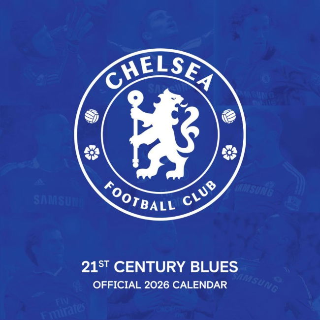 Calendar 2026 2025-2026 Chelsea Club Home Kit
