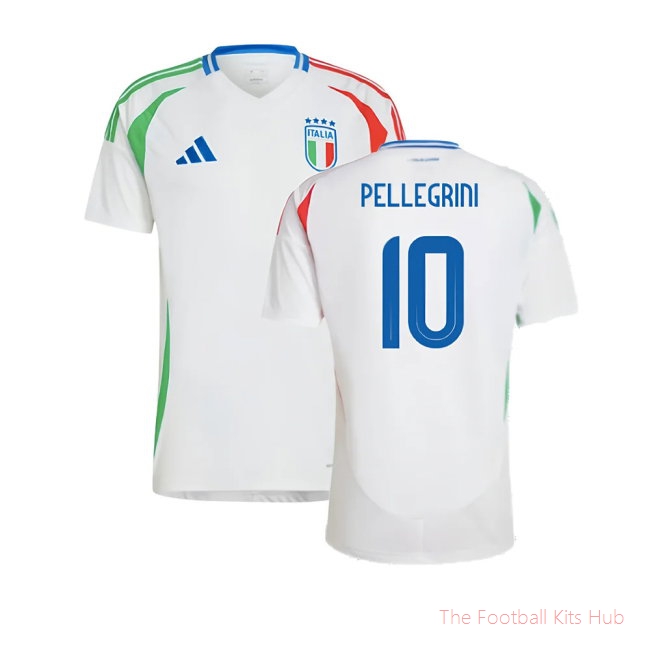 2024-2025 Italy Away Shirt (PELLEGRINI 10)