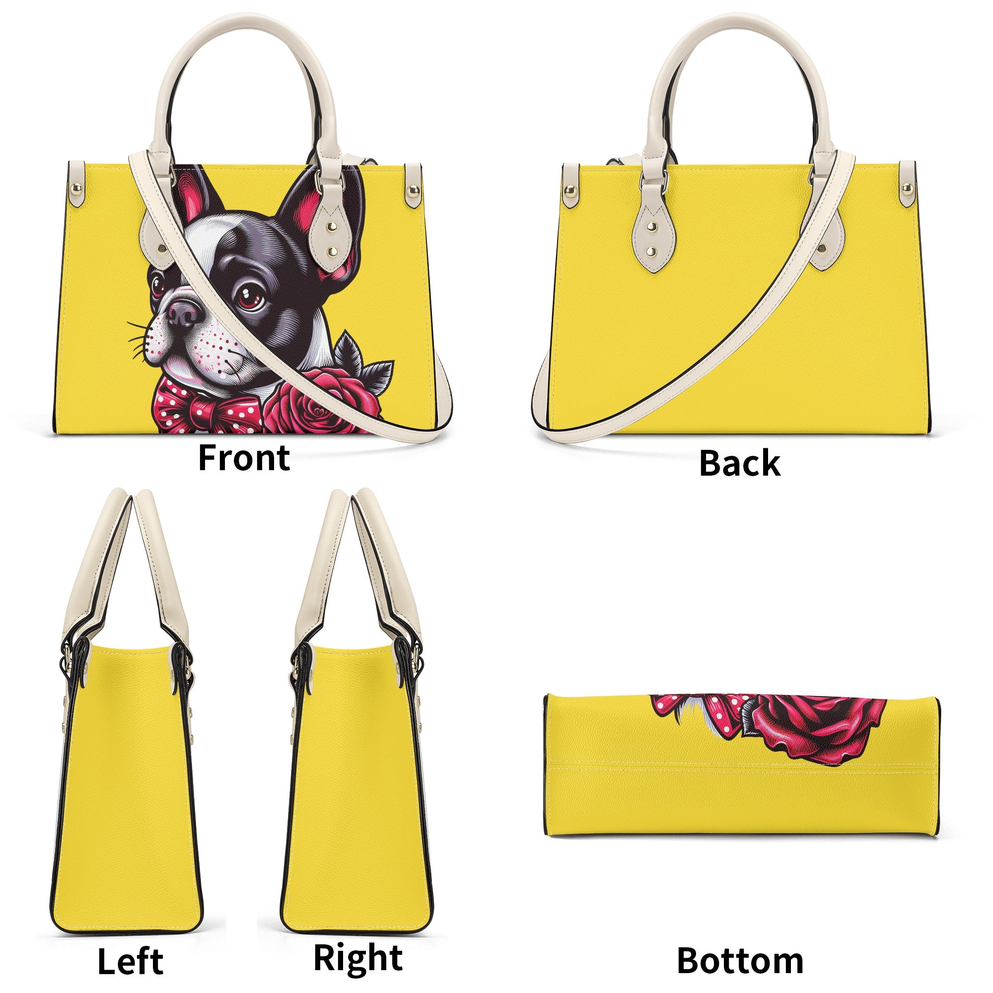 Frenchie Safe Coco - Bulldog Luxury Women Handbag Indoor Use