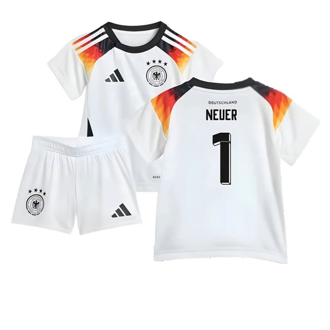Official 2024-2025 Germany Home Authentic Cup Player Kit Match