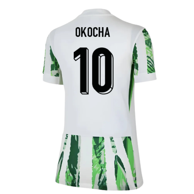 Nigeria Womens 20252026 Away Authentic Shirt Moisturewicking