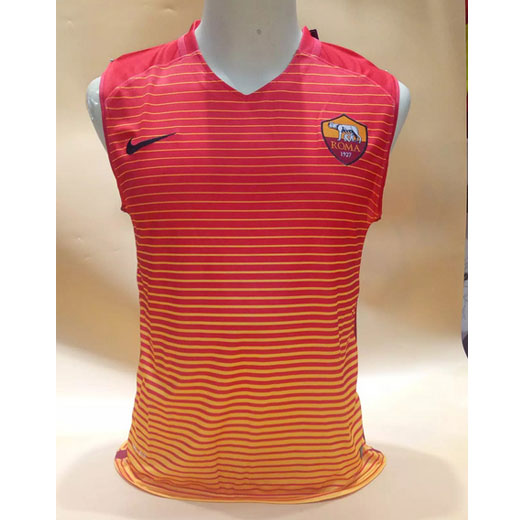 Moisture Wicking Roma Orange 201617 Vest Soccer Jersey Shirt