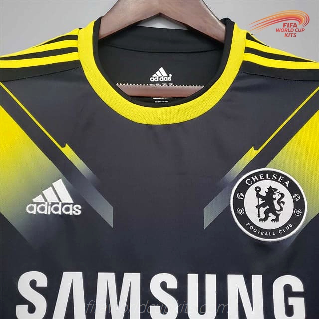 Chelsea 12-13 Third Black Football Kit
