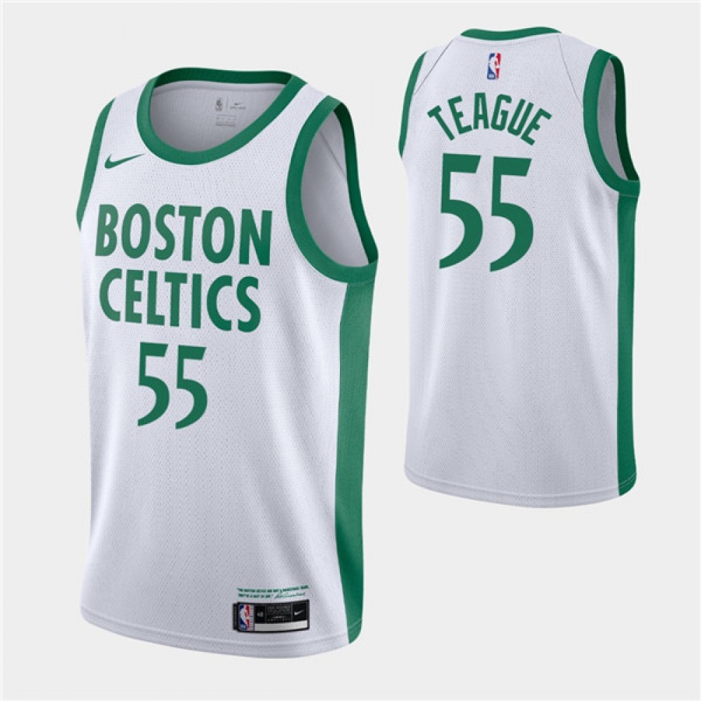 Boston Celtics 55 White Jersey City Edition - NBA Collection