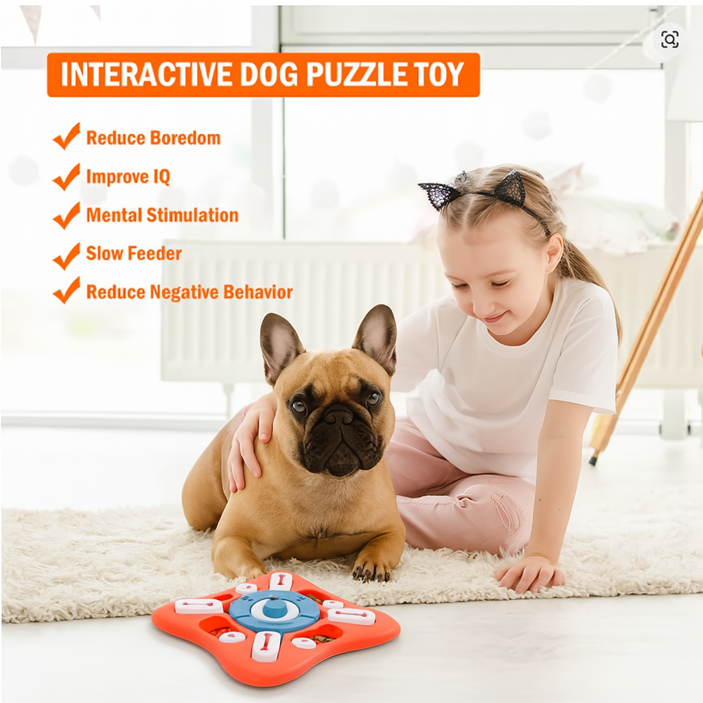 Puzzle Toy – Iq Interactive Training Treat Dispenser Winter Wear
