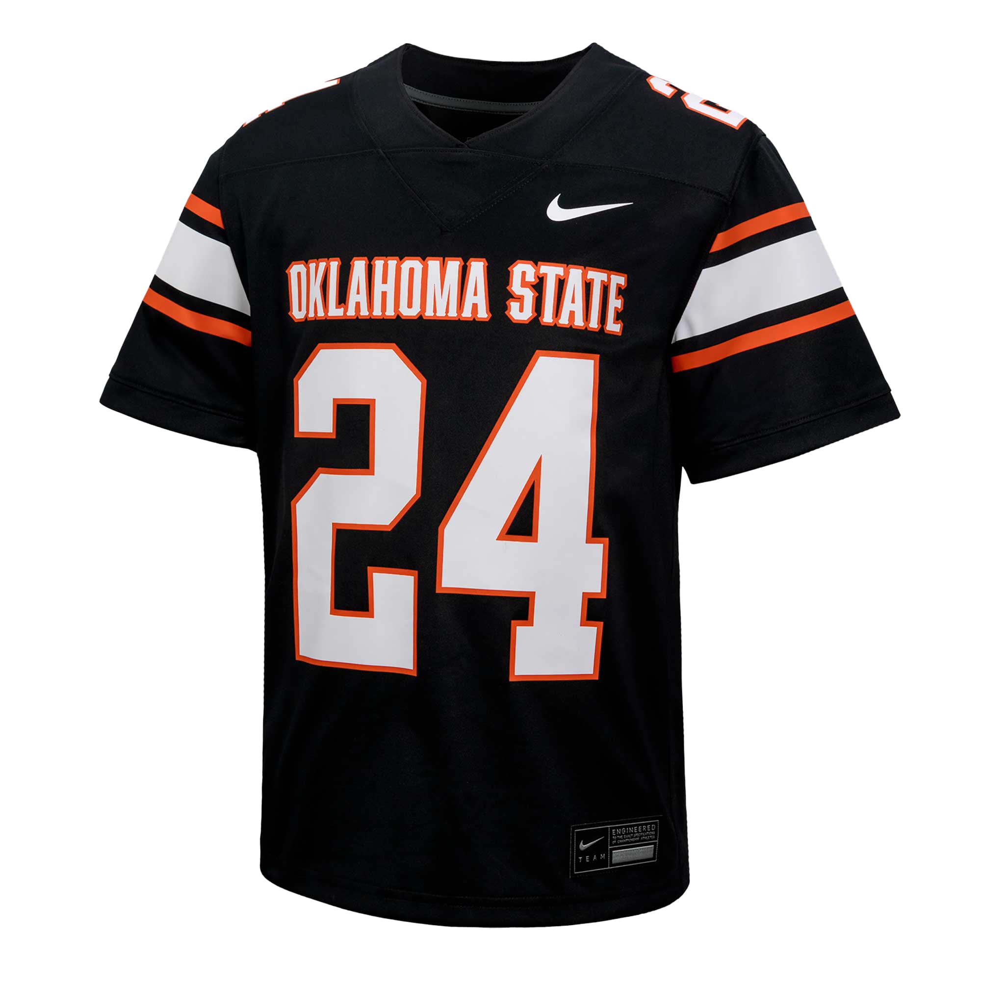 [NJP] Oklahoma State Cowboys Youth Untouchable Football Jersey - Black