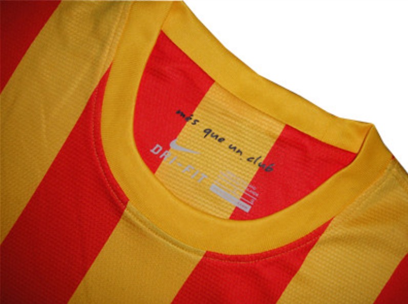 Authentic Match Quality Barca 1314 Barcelona Away Shirt