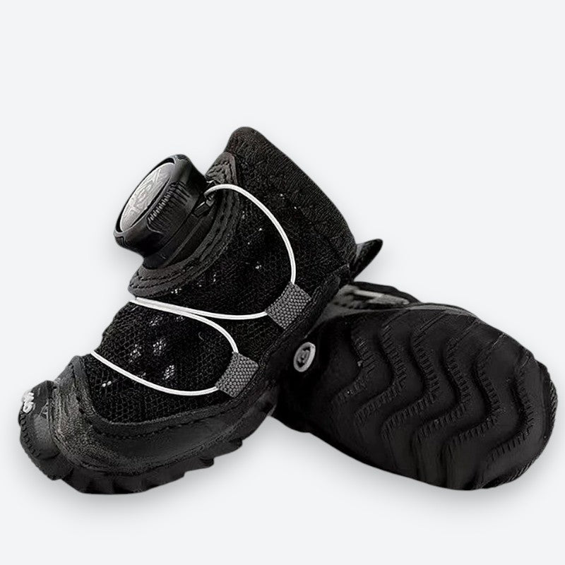 French Bulldog Mesh Shoes – Anti-Slip Swivel Button Footwear for Summer