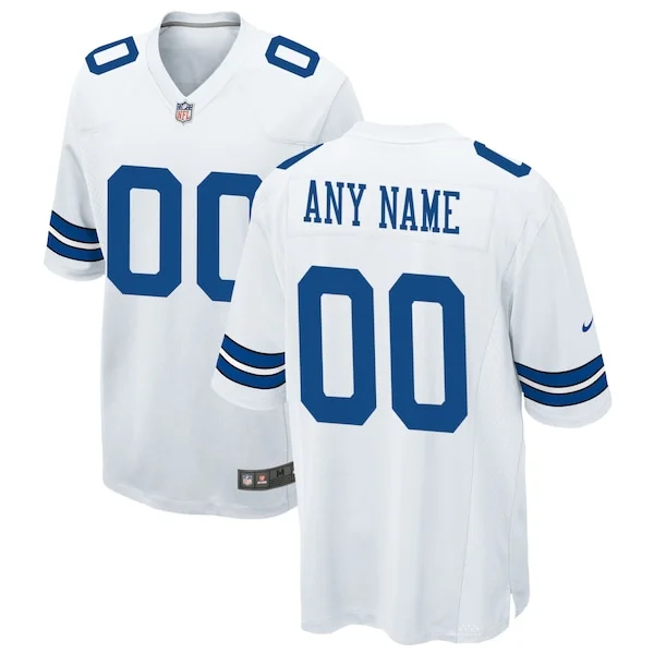 Durable DAL Cowboys Game Jersey - White | NFL Fan Apparel | NFL Footba