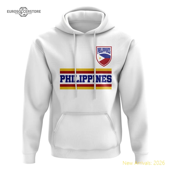 Excellent Philippines Core Football Country Hoody (white)