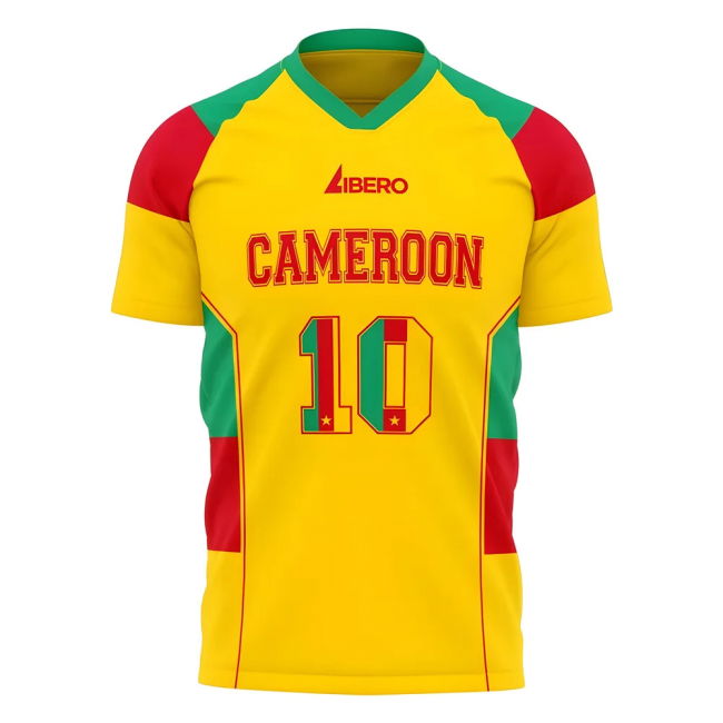 Collector'S-Item Aero-Dynamic Cameroon World Cup Supporters Jersey