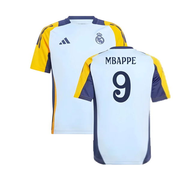 2024-2025 Real Madrid Football Shirt - Kids (Glow Blue)