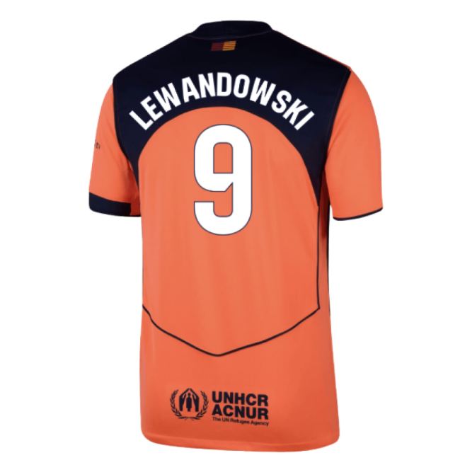 Fan-Favorite 2025-2026 Barcelona Third Shirt (Lewandowski 9)