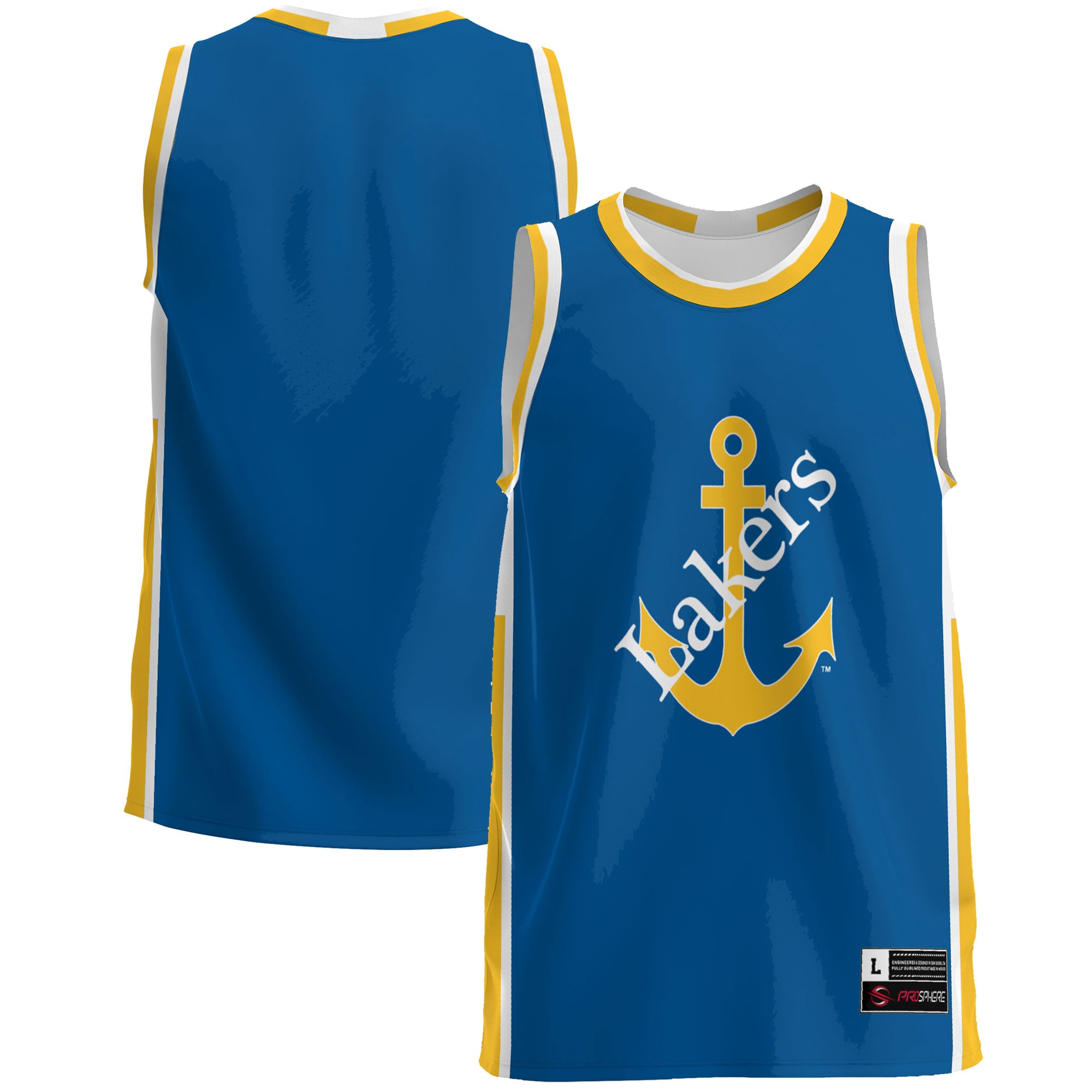 [DDG] Women's Lake Superior State Lakers GameDay Greats Lightweight Basketball Jersey - Royal
